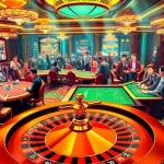 Experience the thrill of the casino at https://www.222bd.app/ where players engage with gleaming slot machines and energetic poker tables.